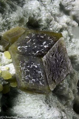 Andradite
Bellecombe, Châtillon, Aosta Valley, Italy
5.14 mm Andradite crystal (Author: Matteo_Chinellato)