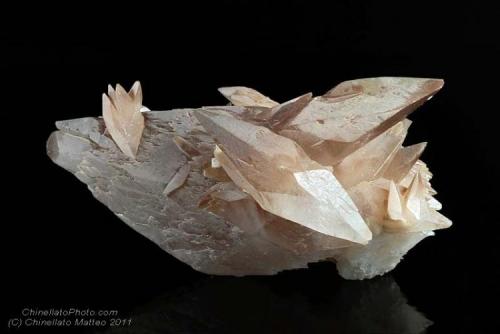 Calcite
Grotta "La Bislonga", Pederobba, Treviso Province, Veneto, Italy
Complex 110x54 mm Calcite crystal (Author: Matteo_Chinellato)