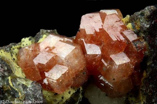 Harmotome
Contrada Re, Cerealto, Valdagno, Vicenza Province, Veneto, Italy
3.12 mm group of red-orange Harmotome crystals (Author: Matteo_Chinellato)