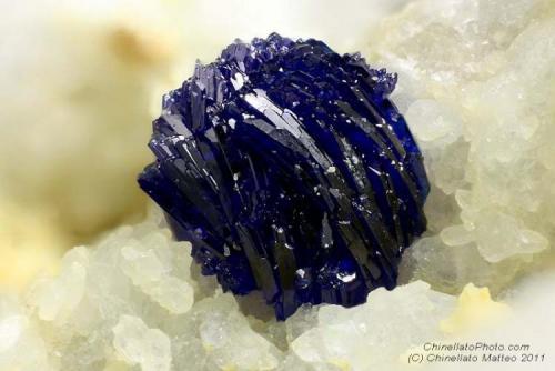 Azurite
Monte Avanza Mine, Forni Avoltri, Udine Province, Friuli Venezia Giulia, Italy
1.48 mm blue-dark ball of Azurite (Author: Matteo_Chinellato)