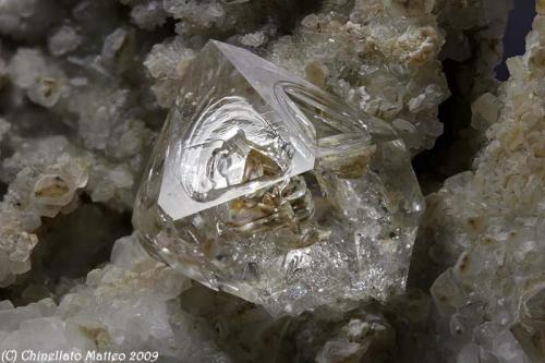 Quartz
Aveto Valley, Piacenza Province, Emilia-Romagna, Italy
15.73 mm Diamond Fenster Elestial Quartz (Author: Matteo_Chinellato)