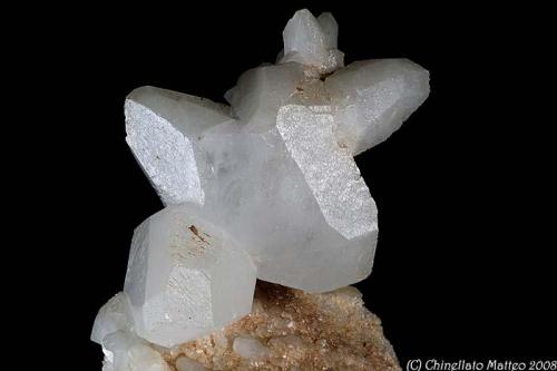 Calcite
Gioia quarries, Casette, Massa, Apuan Alps, Massa-Carrara Province, Tuscany, Italy
Nice group of Calcite crystals of 56.84 mm (Author: Matteo_Chinellato)