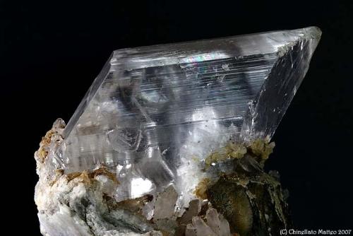 Gypsum
Niccioleta Mine, Massa Marittima, Grosseto Province, Tuscany, Italy
Gypsum crystal of 67x31 mm (Author: Matteo_Chinellato)