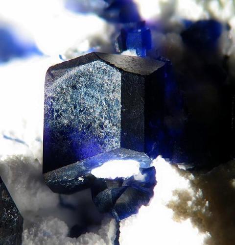 Henmilite from Fuka Mine, Bicchu town, Kawakama County, Okayama prefecture, Japan.
Field of view: 1,8 mm (Author: Rewitzer Christian)