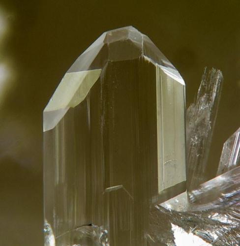 Hydroboracite - Niedersachswerft, Lower Saxony, Germany. 1 mm. (Author: Rewitzer Christian)