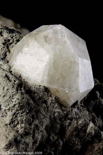 Leucite
Ariccia, Alban Hills, Rome Province, Latium, Italy
9.29 mm Leucite crystal (Author: Matteo_Chinellato)