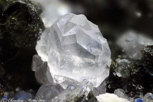 Sodalite
Monte Somma, Somma-Vesuvius Complex, Naples Province, Campania, Italy
0.94 mm Sodalite crystal (Author: Matteo_Chinellato)