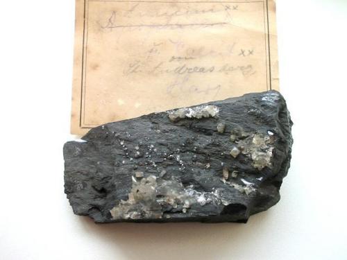 Analcime
Samson mine, St. Andreasberg, Harz mtns., Lower Saxony, Germany
Sample width: 8 cm
With H. Fischer label. (Author: Andreas Gerstenberg)