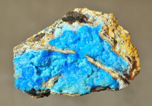 Allophane
Juanita Mine, Magdalena District, Socorro County, New Mexico, USA
8.3 x 6.4 cm
A mineral not commonly seen from this locality (Author: Philip Simmons)