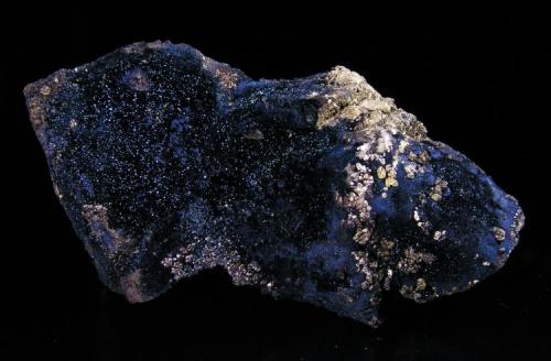 Covellina con Azufre Nativo.
Minas de Riotinto, Huelva, Andalucía.
8,9x4,9x4,5 cm.
Col. y foto Nacho Gaspar. (Autor: Nacho)