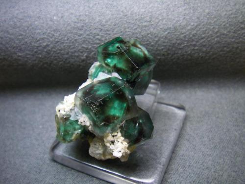 Fluorite
Erongo Mountains, Namibia
less than 1.25" X 1.25" X 1.25"
sorry for that I cannot prove the detail of dimensions. (Author: pro_duo)