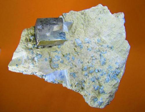 Pyrite
Ampliación a Victoria Mine, Navajún, La Rioja, Spain
1.2 cm (crystal size) (Author: h.abbasi)