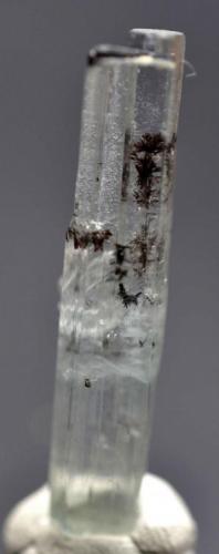 Aquamarine with inclusions
Pakistan
32x6x5 mm (Author: Walker)