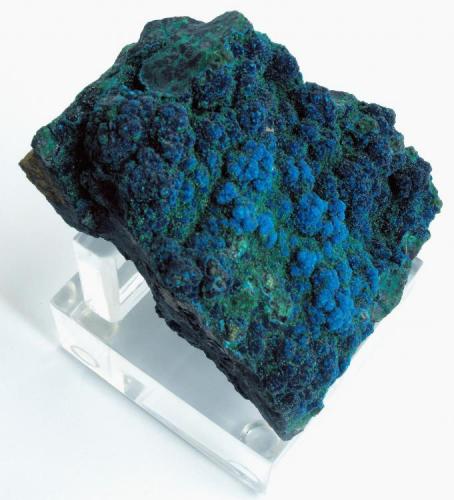 Cornetite
L’Etoile du Congo Mine, Lubumbashi, Shaba Copper Belt, Katanga, Democratic Republic of the Congo.
9 x 9 x 5 cm; 322 gram (Author: Louis Friend)