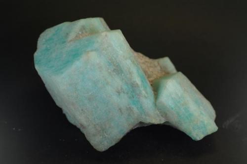 Microclina (var. Amazonita)
Crystal Peak, Park County, Colorado, EEUU
80x60x50 mm (Autor: Juan María Pérez)