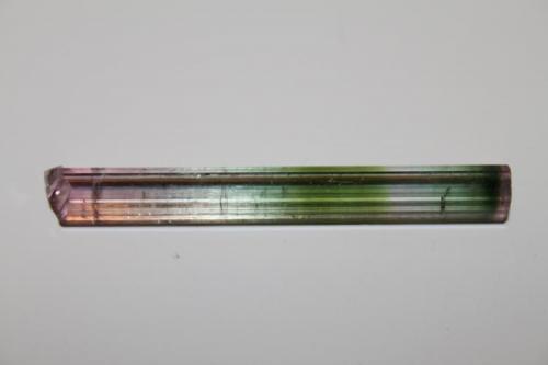 Tourmaline, var. Elbaite,
Paprok, Nuristan Prov., Afghanistan;
5.8 cm long crystal (Author: Chris Wentzell)
