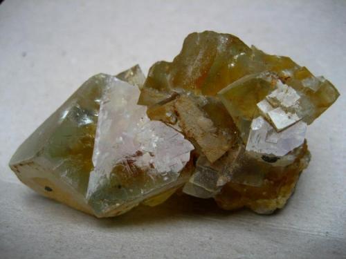 Fluorite
Grube Beihilfe (Beihilfe Mine), Halsbrücke near Freiberg, Saxony, Germany
70 x 45 x 35 mm (Author: Tobi)