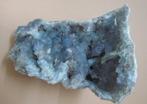 Fluorite
Komshejeh Mine (Komshecheh Mine), Komshejeh (Komshecheh), Ardestan County, Esfahan Province (Isfahan Province; Aspadana Province), Iran
12 *14 cm
About 2 Kg weight (Author: h.abbasi)