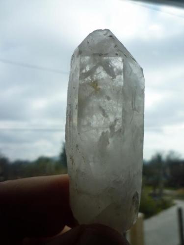 Cuarzo
Monte de A Curota, Puebla del Caramiñal, A Coruña, Galicia, España
7,5 x 2,5 cm
detalle muestra anterior. (Autor: Rafael varela olveira)