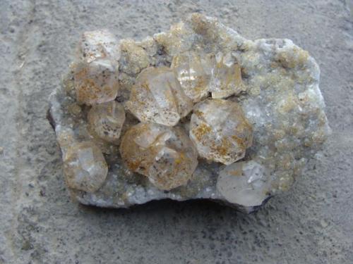 Calcite
Hercules Mine, Coahuila, Mexico
15 cms. (Author: javmex2)