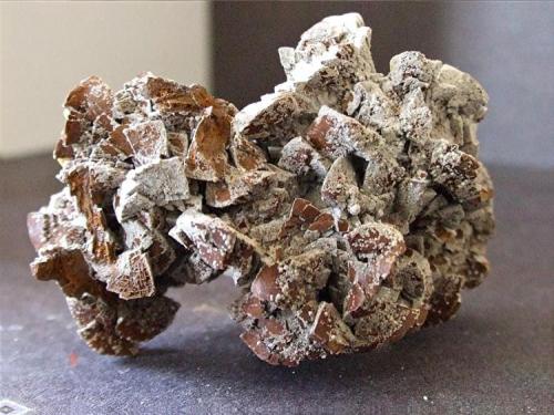Dolomite with Carbonate
Beckermet Mine, Egremont, Cumbria, England, UK
5 x 3.5 x 2 cm (Author: nurbo)