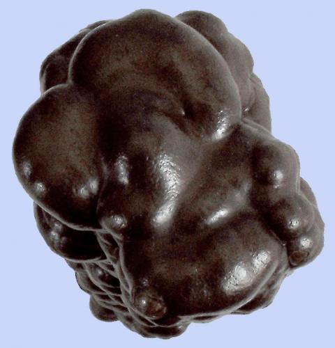 Limonite
Dachang Polymetallic Ore Field, Nandan County, Hechi Prefecture, Guangxi Zhuang Autonomous Region, China.
11 x 4 x 4 cm; 160 gram (Author: Louis Friend)