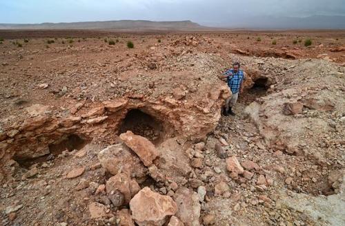 Una de las canteras de Boul El Maden.
G. Sobieszek photo. (Autor: Josele)