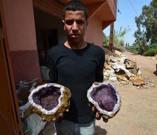 Amatistas de Sidi Rahal.
G. Sobieszek photo. (Autor: Josele)