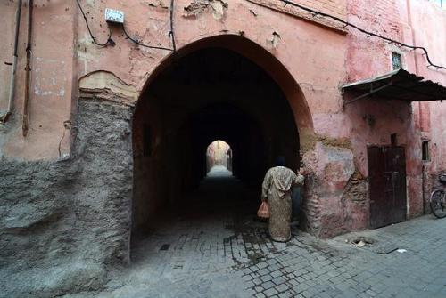 Calle - túnel en Marrakech.
G. Sobieszek photo. (Autor: Josele)