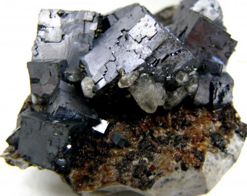 Galena
Joplin, Jasper Co., Missouri, EEUU.
45 x 25 x 52 mm. (Autor: José Luis Zamora)