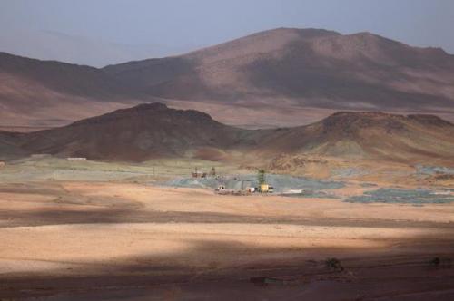 La mina Tandross cerca de Bou Azzer, otro yacimiento famoso por sus minerales ricos en cobalto.
Fot. K. Dembicz. (Autor: Josele)