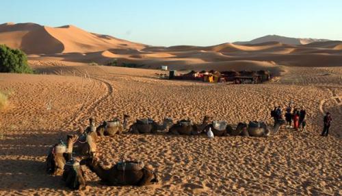 Dunas en Erg Chebbi.
Fot. J. Scovil. (Autor: Josele)