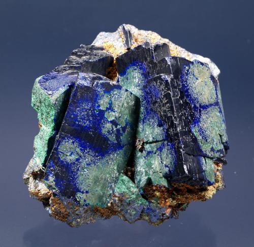 Azurita
Touissit, Oujda, Marruecos
7 x 7 x 5 cm (Autor: Carles Curto)