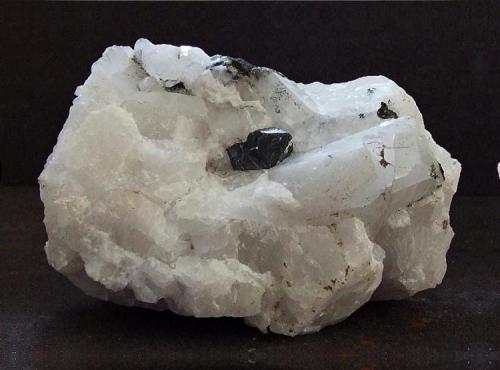 Sphalerite
Carrock Mine, Mungrisedale, Caldbeck Fells, Cumbria.
60 x 40 mm approx (Author: nurbo)