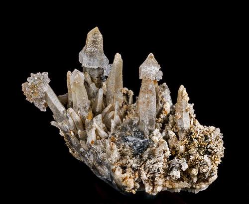 Quartz
Hardshell Mine, Patagonia Mts, Santa Cruz Co., Arizona
4 x 2.8 cm (Author: am mizunaka)