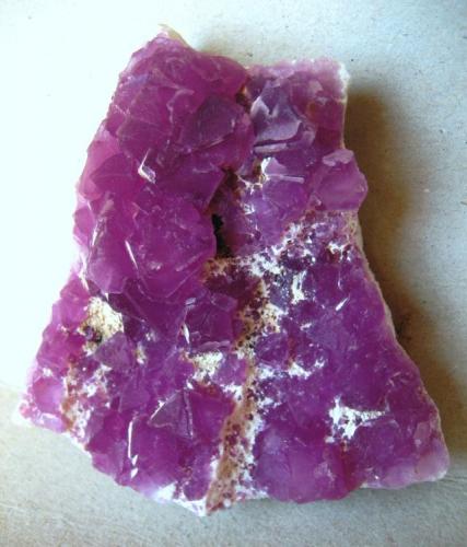 Fluorite
Navidad Mine, Rodeo, Durango, Mexico
90 x 85 x 30 mm (Author: Tobi)