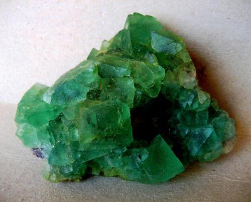 Fluorite
Riemvasmaak, Kakamas District, Northern Cape Province, South Africa
95 x 70 x 40 mm (Author: Tobi)