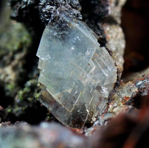 Barita
Mina Victoria, Almería, Andalucía, España.
Cristal de 5 mm. (Autor: Juan Miguel)