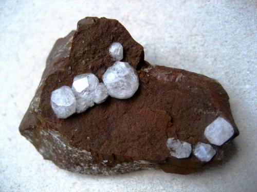 Analcime
Duingen Clay Pit, Alfeld, Lower Saxony, Germany
Specimen width 50 mm (Author: Tobi)