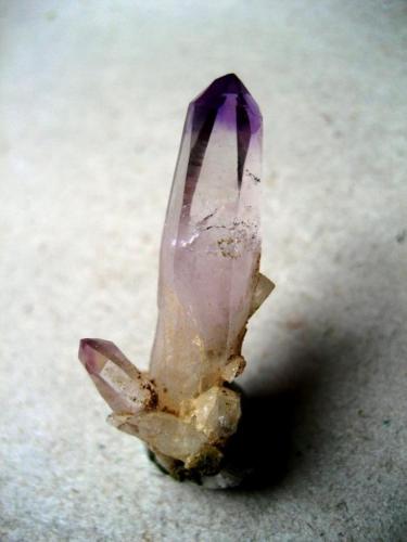 Amethyst
Mun. Las Vigas de Ramírez (Mun. de Profesor Rafael Ramírez), Veracruz, Mexico
Height 40 mm (Author: Tobi)