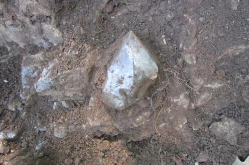 Quartz, 14 cm., Fonda, NY. (Author: vic rzonca)