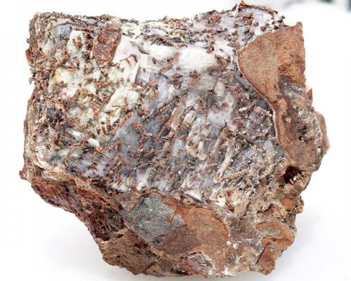 Native Copper Crystals
Copper Creek Mine, Batchawana Bay, Sault Ste Marie, Ontario, Canada
7x5x3.5 cm (Author: Joseph D'Oliveira)