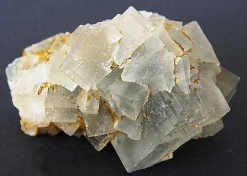 Fluorite
Weißeck, Salzburg, Austria
Specimen width 50 mm
(Photo © previous owner Peter Bosse) (Author: Tobi)