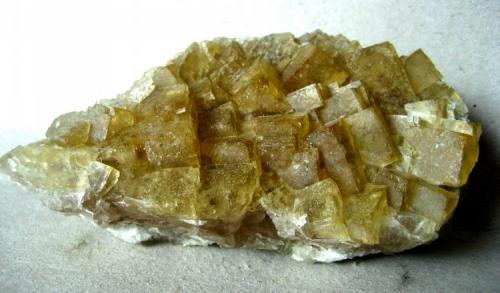 Fluorite
Hermine Mine, Wölsendorf, Bavaria, Germany
Specimen width 115 mm (Author: Tobi)