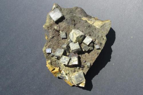 Galena
Picher, Ottawa Co., Oklahoma, USA
10 cm. (Author: vic rzonca)