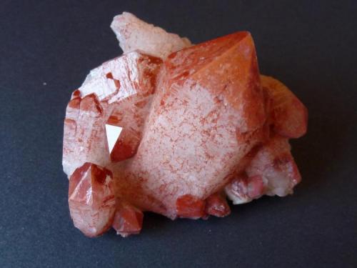 Cuarzo Rojo
Orange River, Northem, Sudafrica
5 x 4 cm. (Autor: javier ruiz martin)