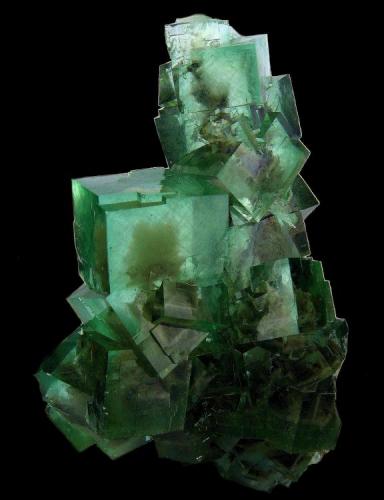 Fluorita
Mina Xianghuapu, Xianghualing, Linwu, Chenzhou, Hunan, China
113 mm x 80 mm x 52 mm (Autor: Carles Millan)