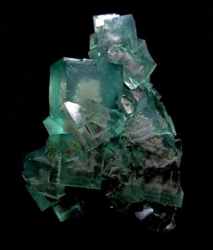 Fluorite
Xianghuapu mine, Xianghualing, Linwu, Chenzhou, Hunan, China
113 mm x 80 mm x 52 mm (Author: Carles Millan)