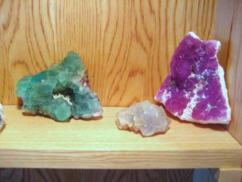 Fluorites from South Africa, Austria and Mexico (Author: Tobi)