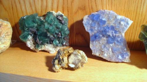 Fluorite classics: Rogerley Mine, Dal’negorsk, Blanchard Mine (Author: Tobi)